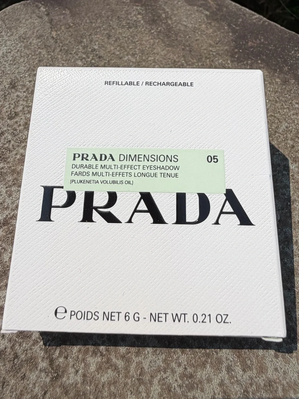 Prada Dimensions Multi Effect Eyeshadow Palette 05 Pure